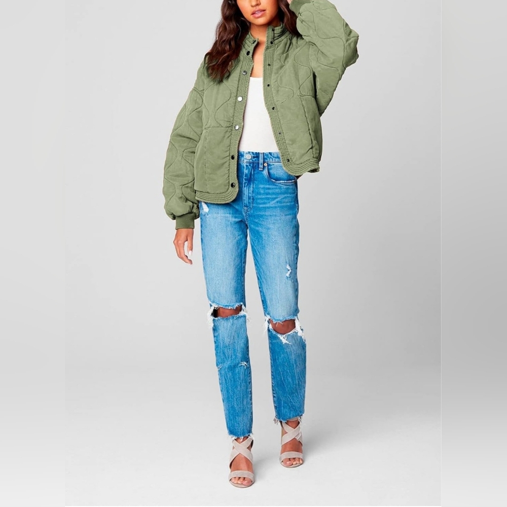 [BLANKNYC] Tencel Quilted Jacket- size XS - NWT 💚 - Picture 3 of 7